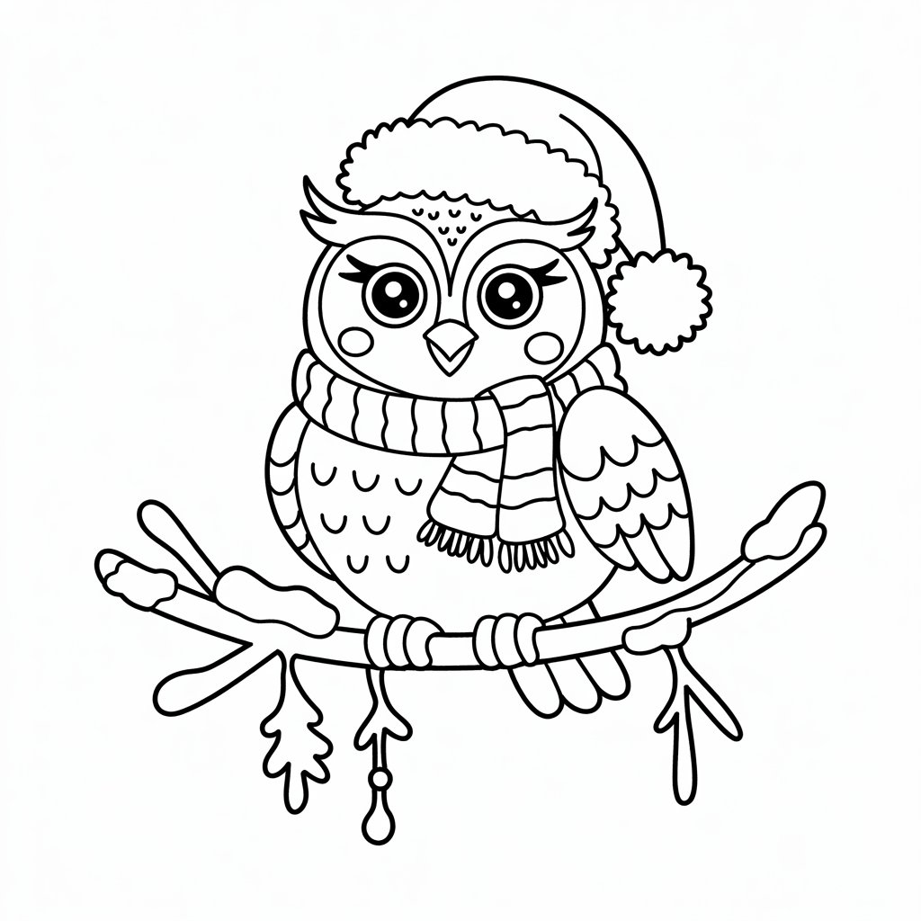 coloring pages owls