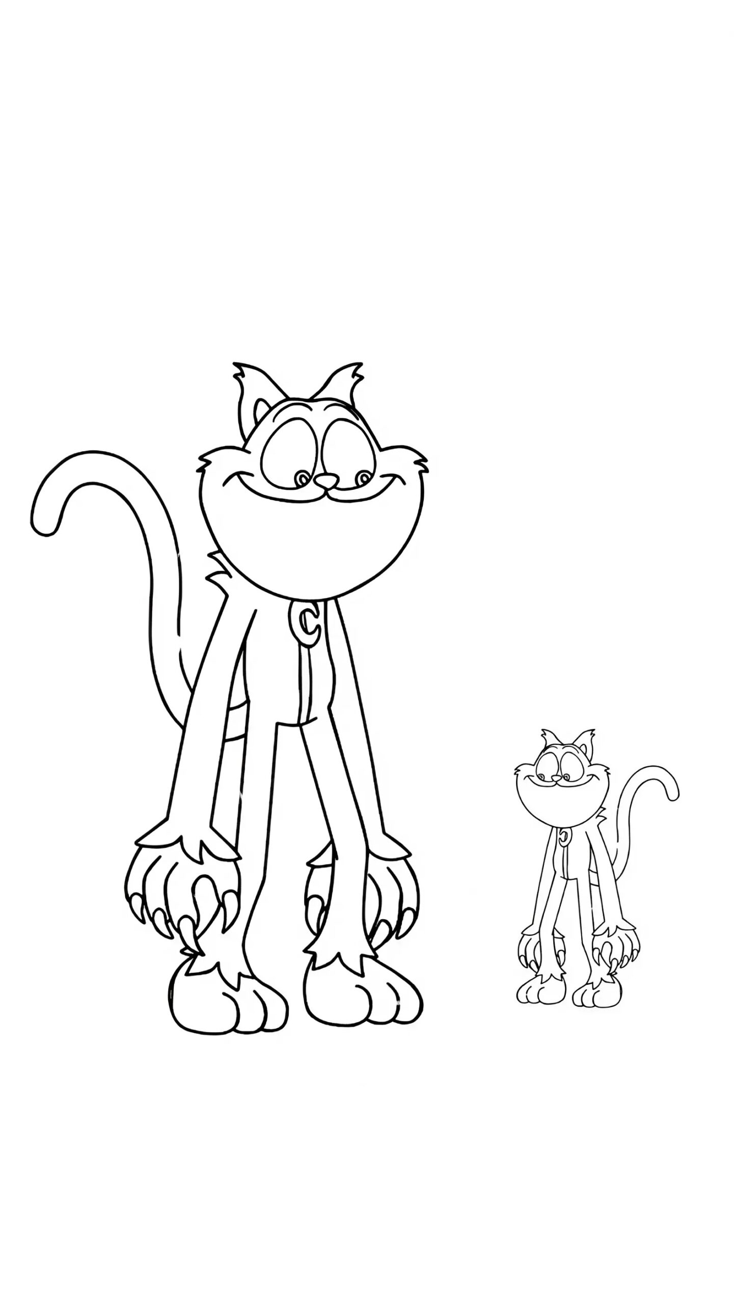 catnap coloring page