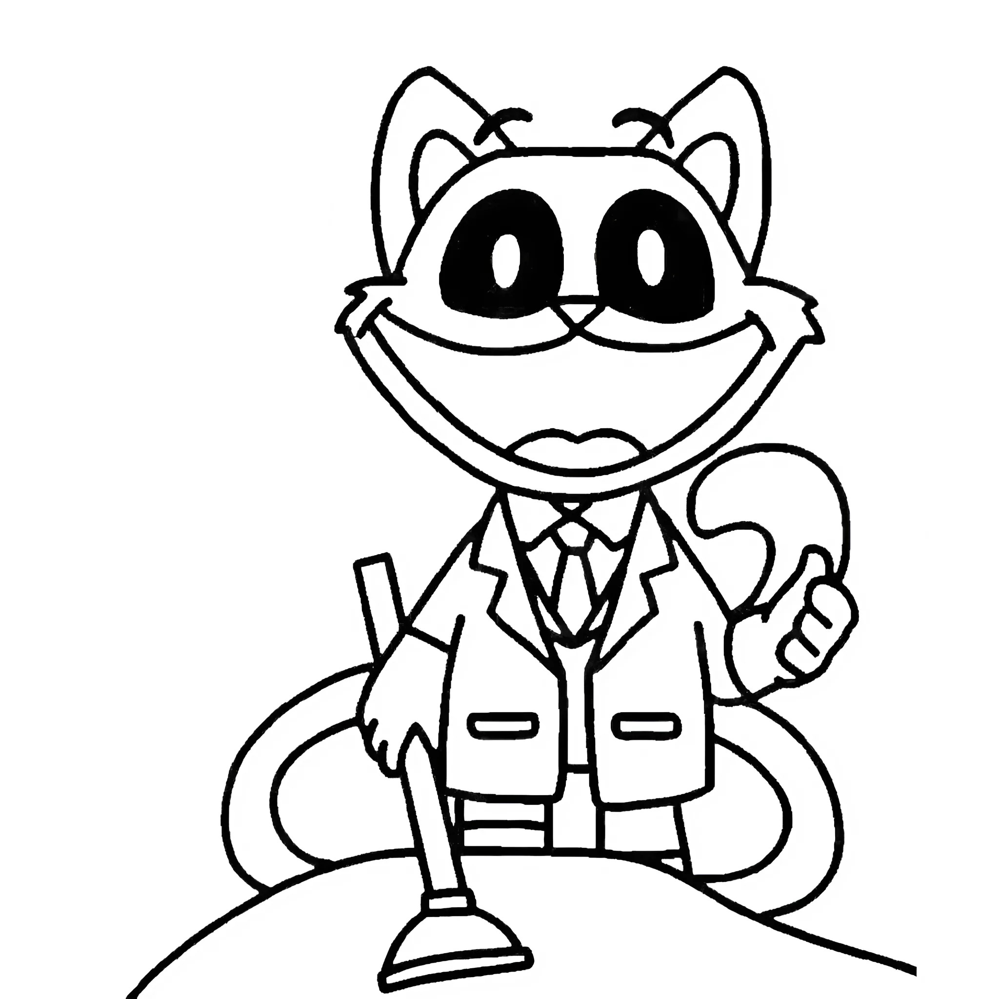 free catnap coloring pages