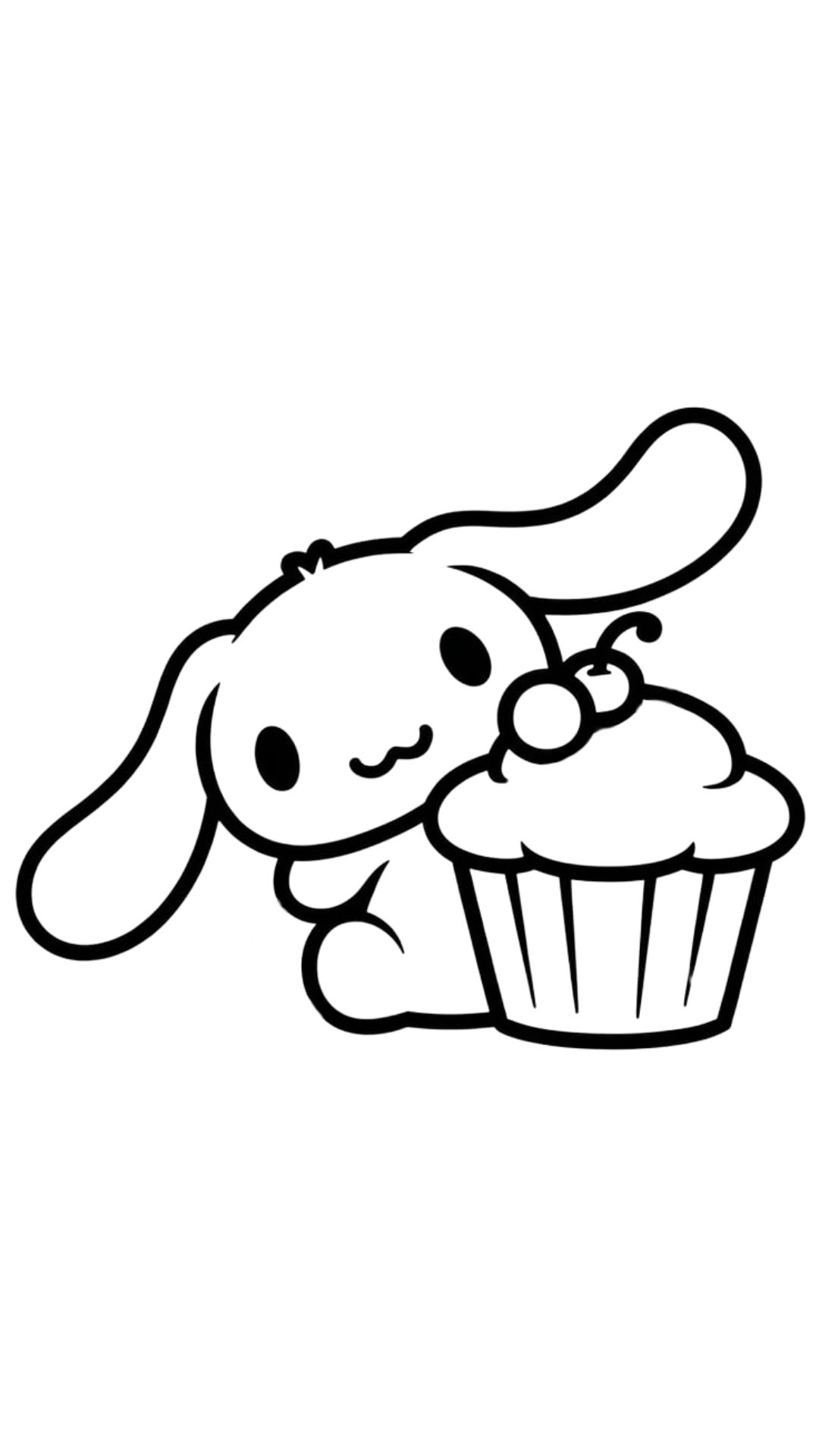 cinnamoroll printable coloring pages