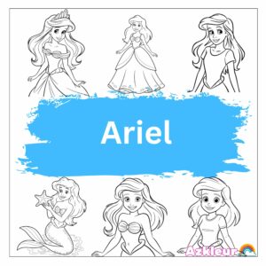 Ariel Coloring Pages