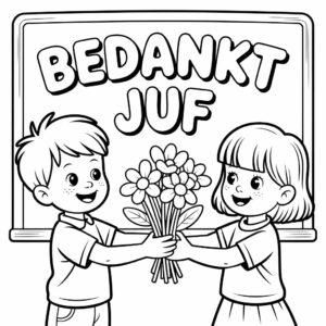 thank you coloring pages