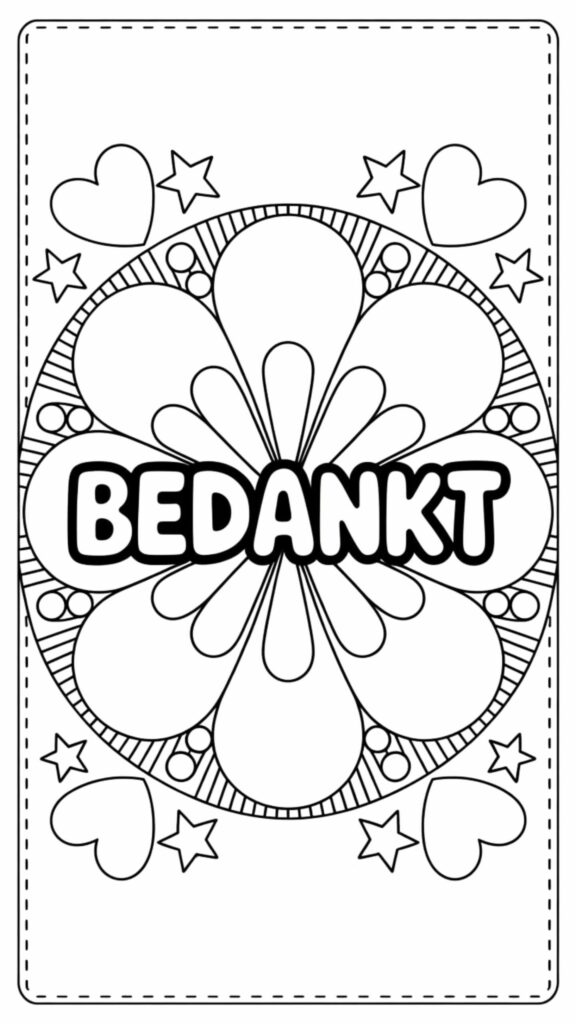 thank you coloring sheets