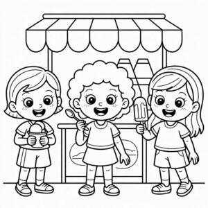 best friend color pages