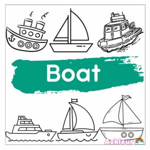 Boat Coloring Pages