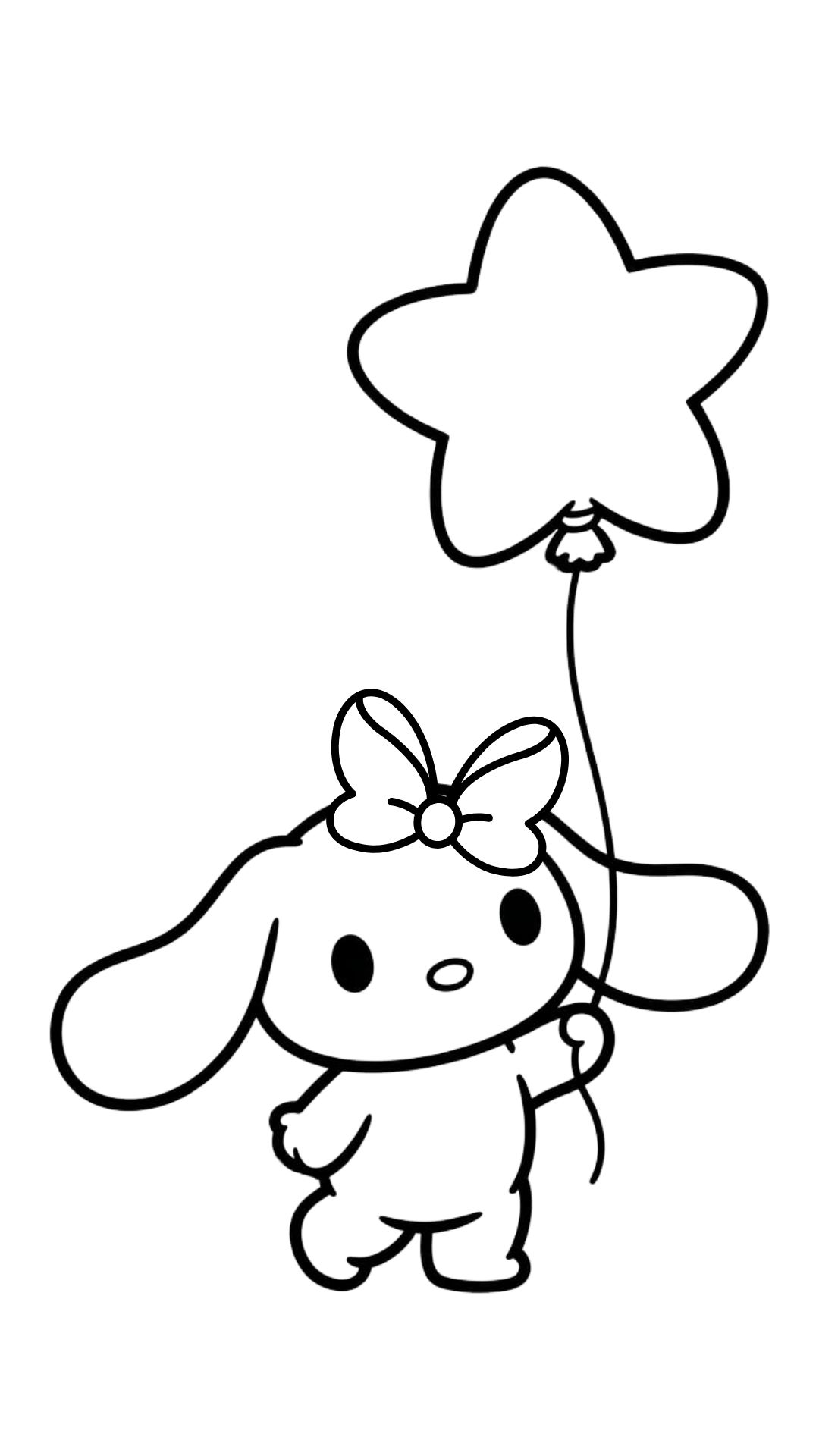 cinnamoroll coloring pages pdf