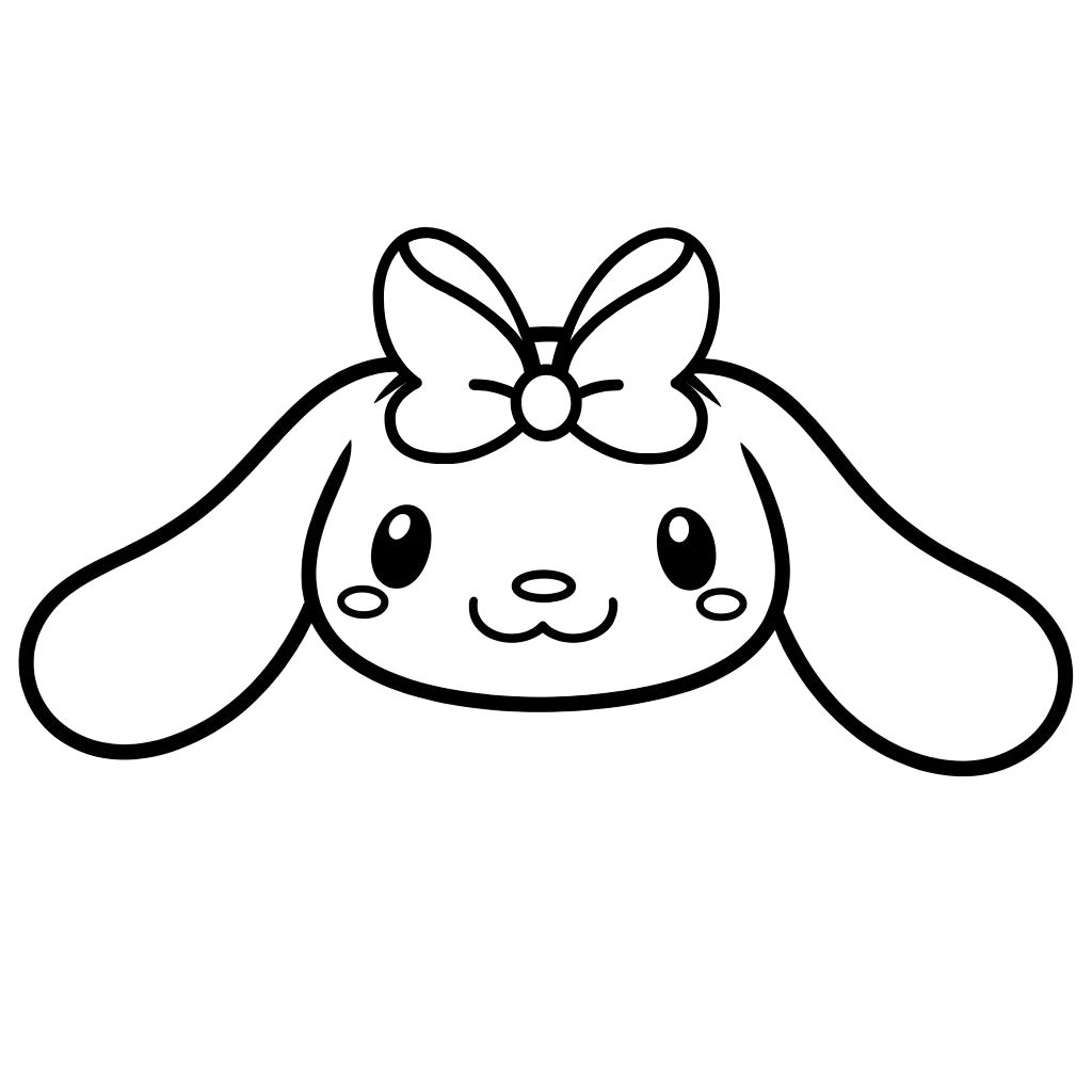 cinnamoroll coloring pages printable