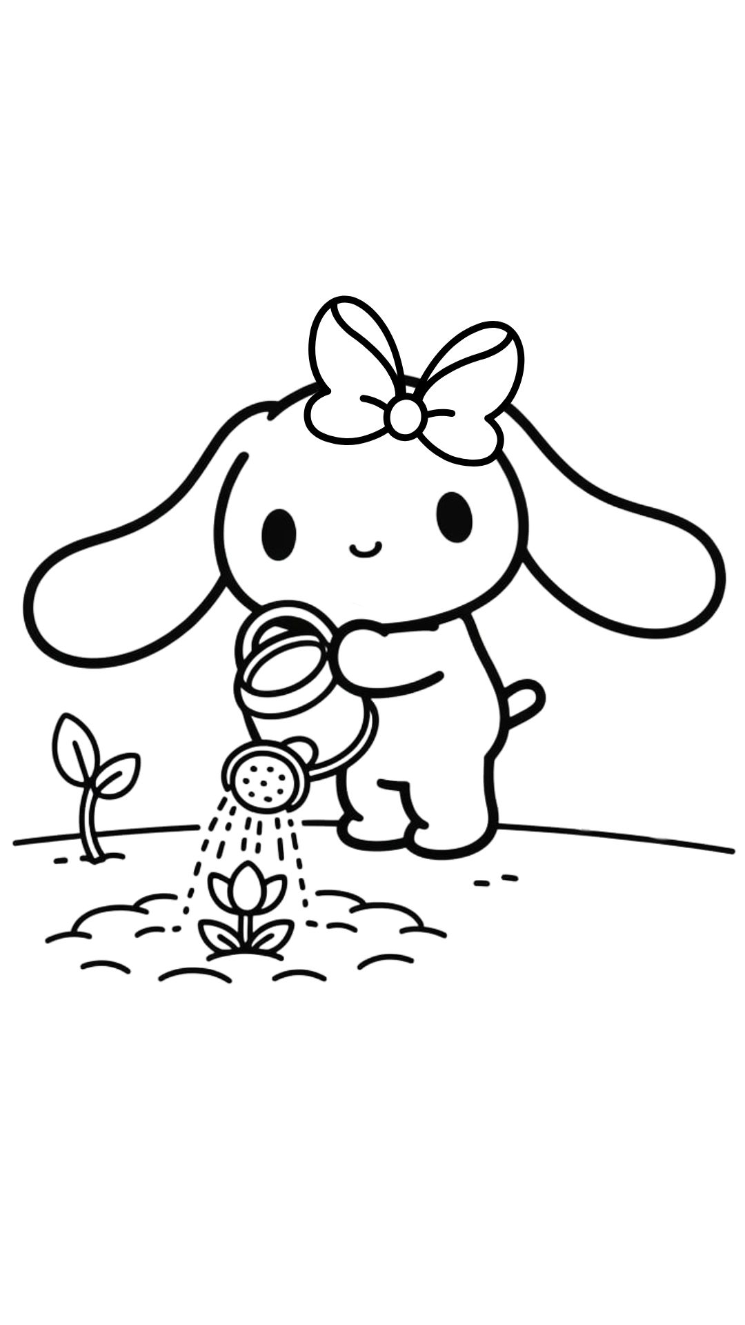 cinnamoroll sanrio characters coloring pages
