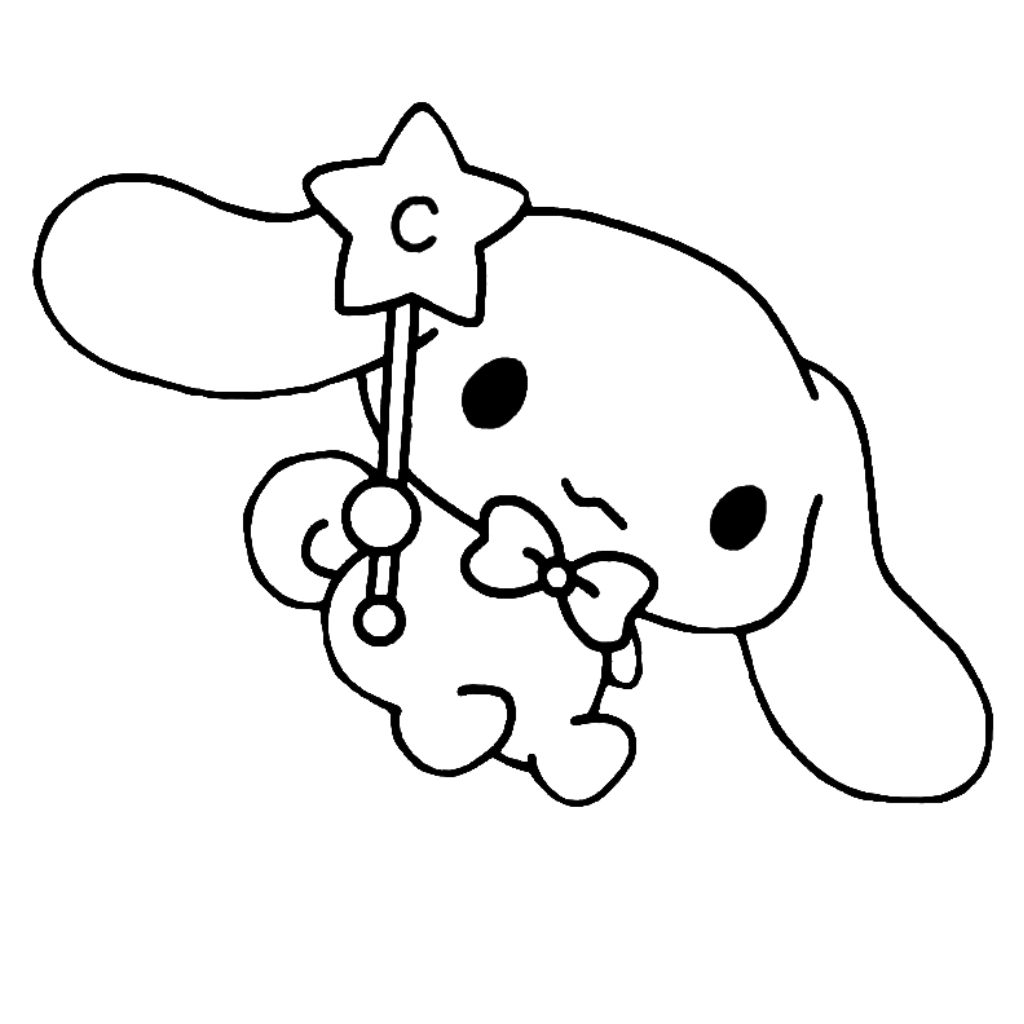 cinnamoroll coloring pages