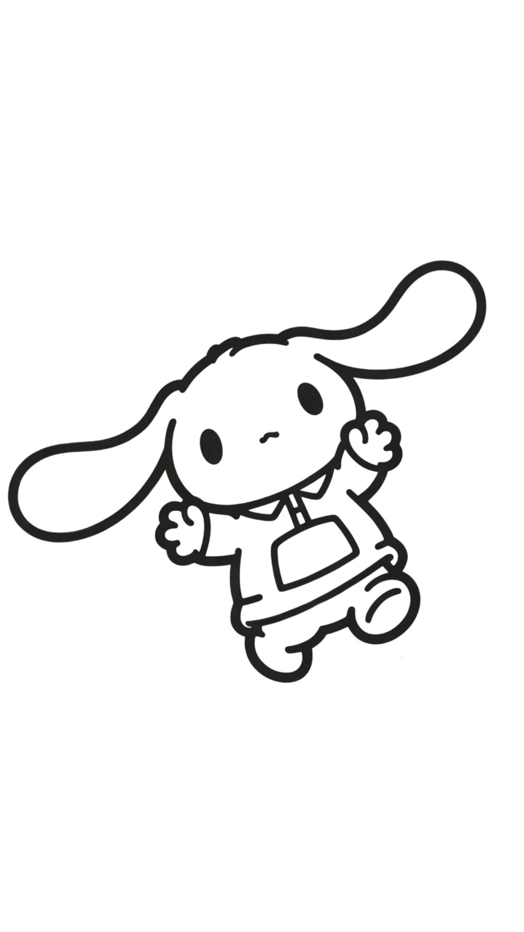 cinnamoroll coloring sheet