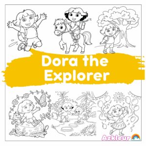Dora the Explorer Coloring Pages
