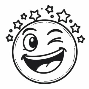 emoji coloring pages