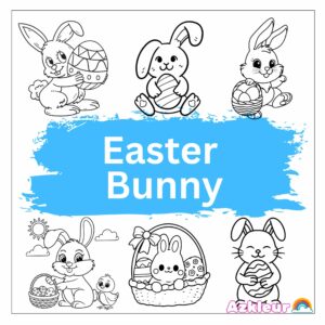 Easter Bunny Coloring Pages