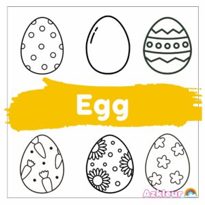 Egg Coloring Pages