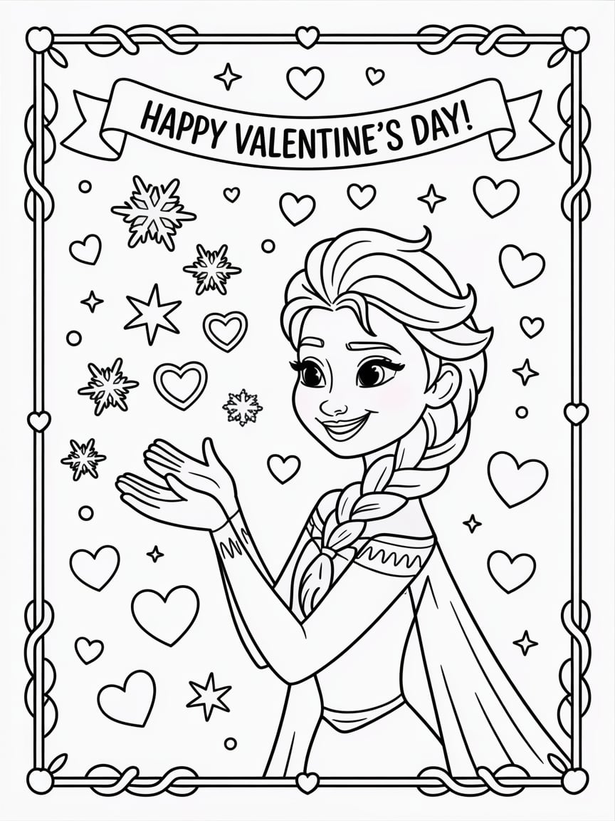 elsa coloring books