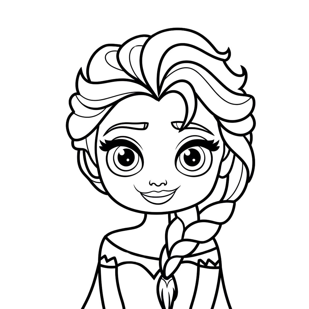 elsa coloring sheets printable