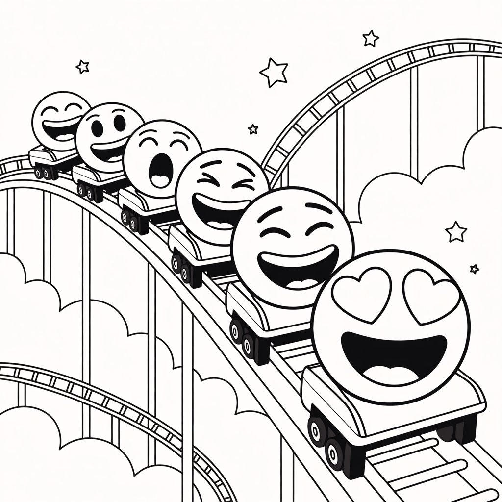 printable emoji coloring pages