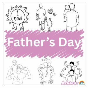Father’s Day Coloring Pages
