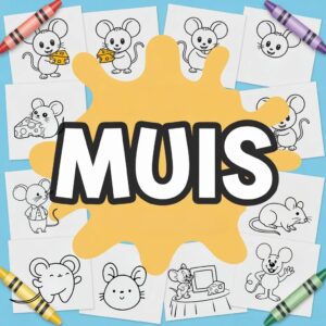 Mouse Coloring Pages