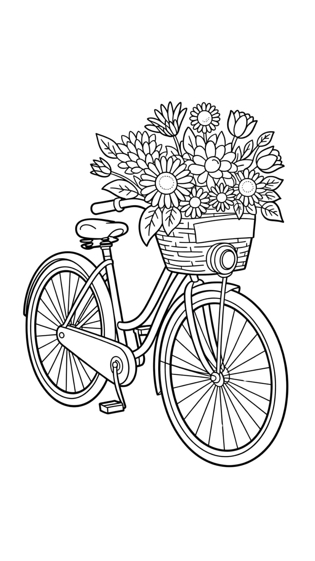 printable bike safety coloring pages