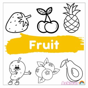 Fruit Coloring Pages