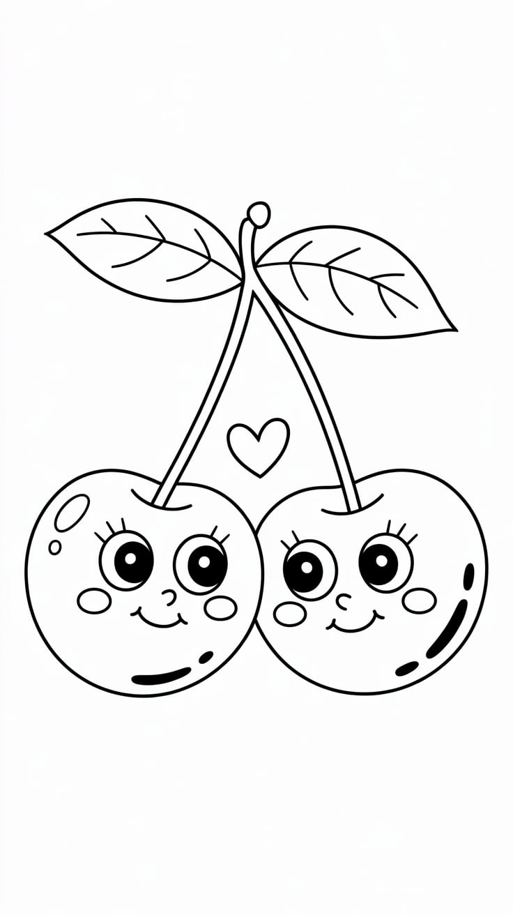 fruits of the holy spirit coloring page