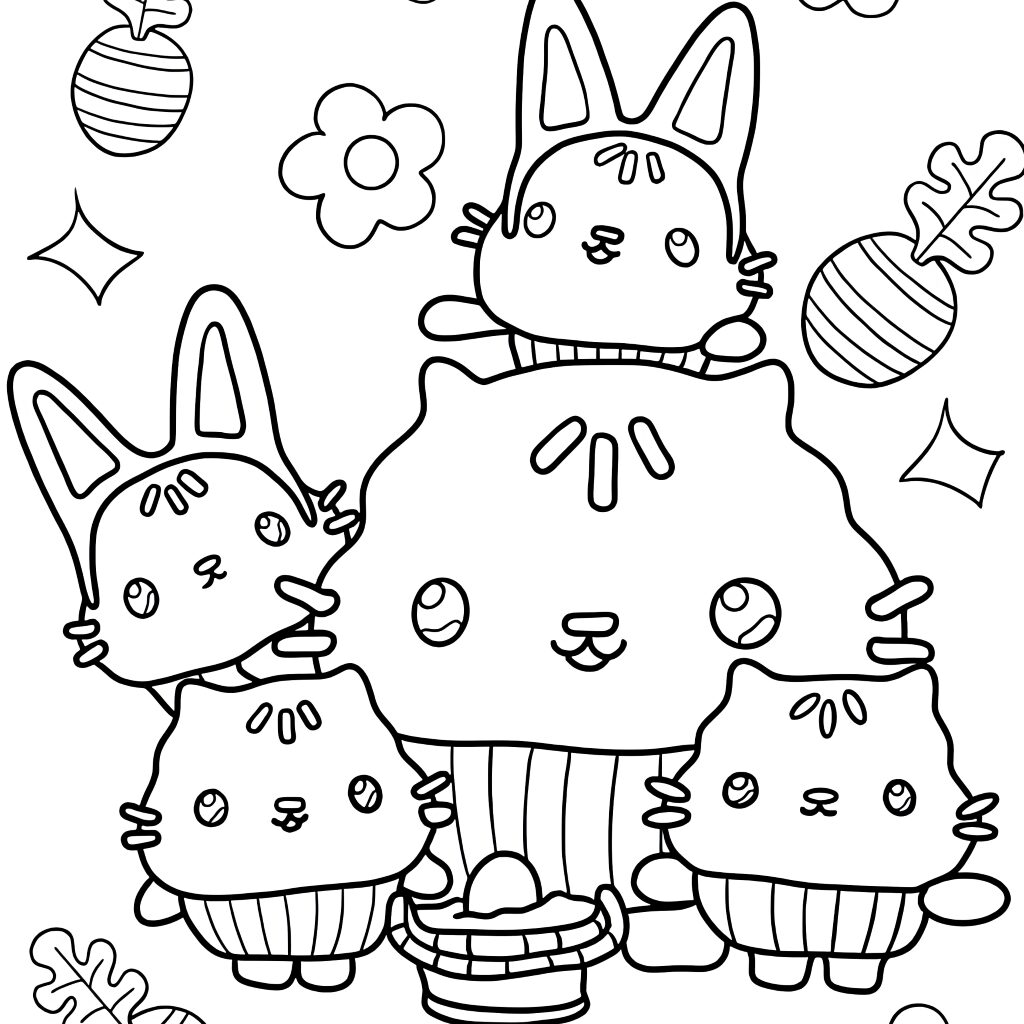 gabby coloring pages