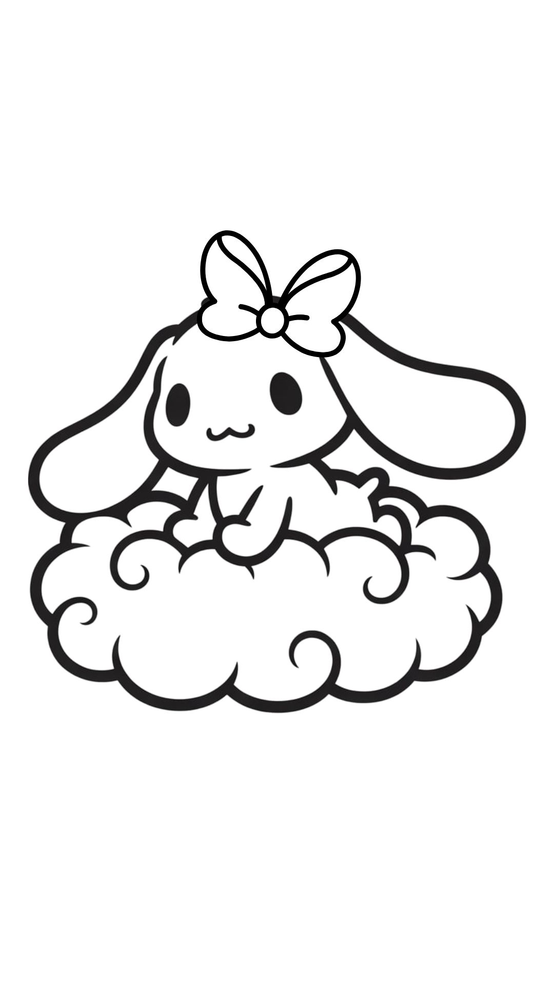 coloring pages cinnamoroll