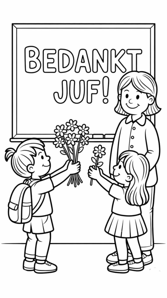 thank you teacher coloring page