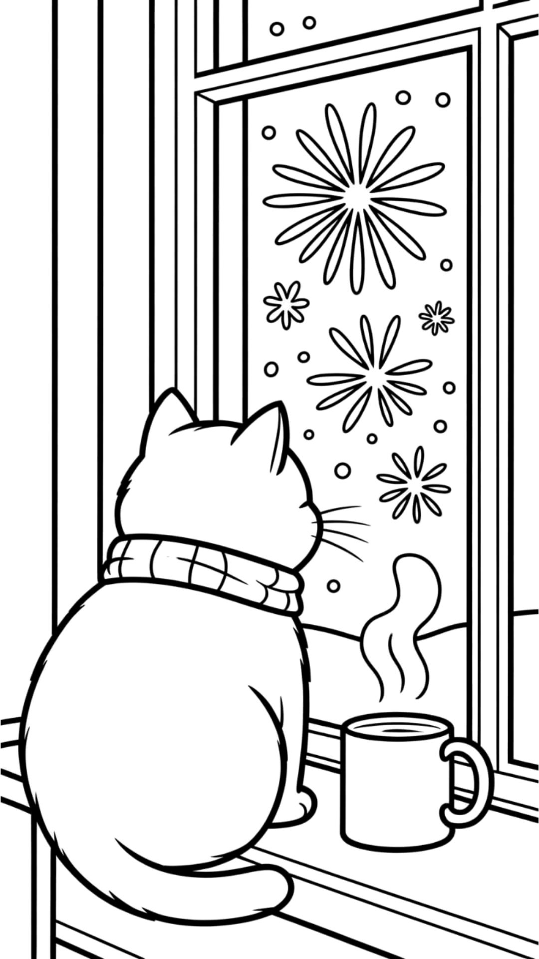 new year coloring pages