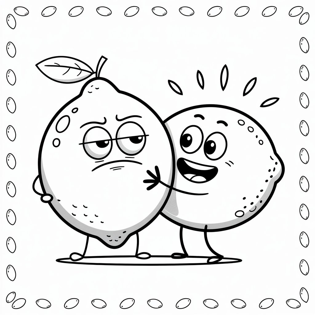 fruits and vegetables coloring pages
