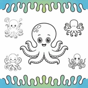 Octopus Coloring Page