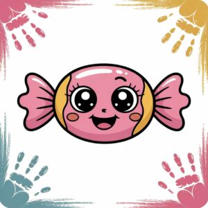 Candy Coloring Pages