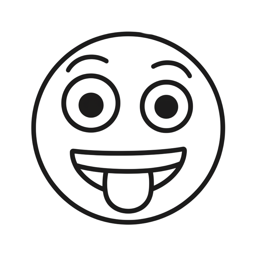 emoji coloring pages printable