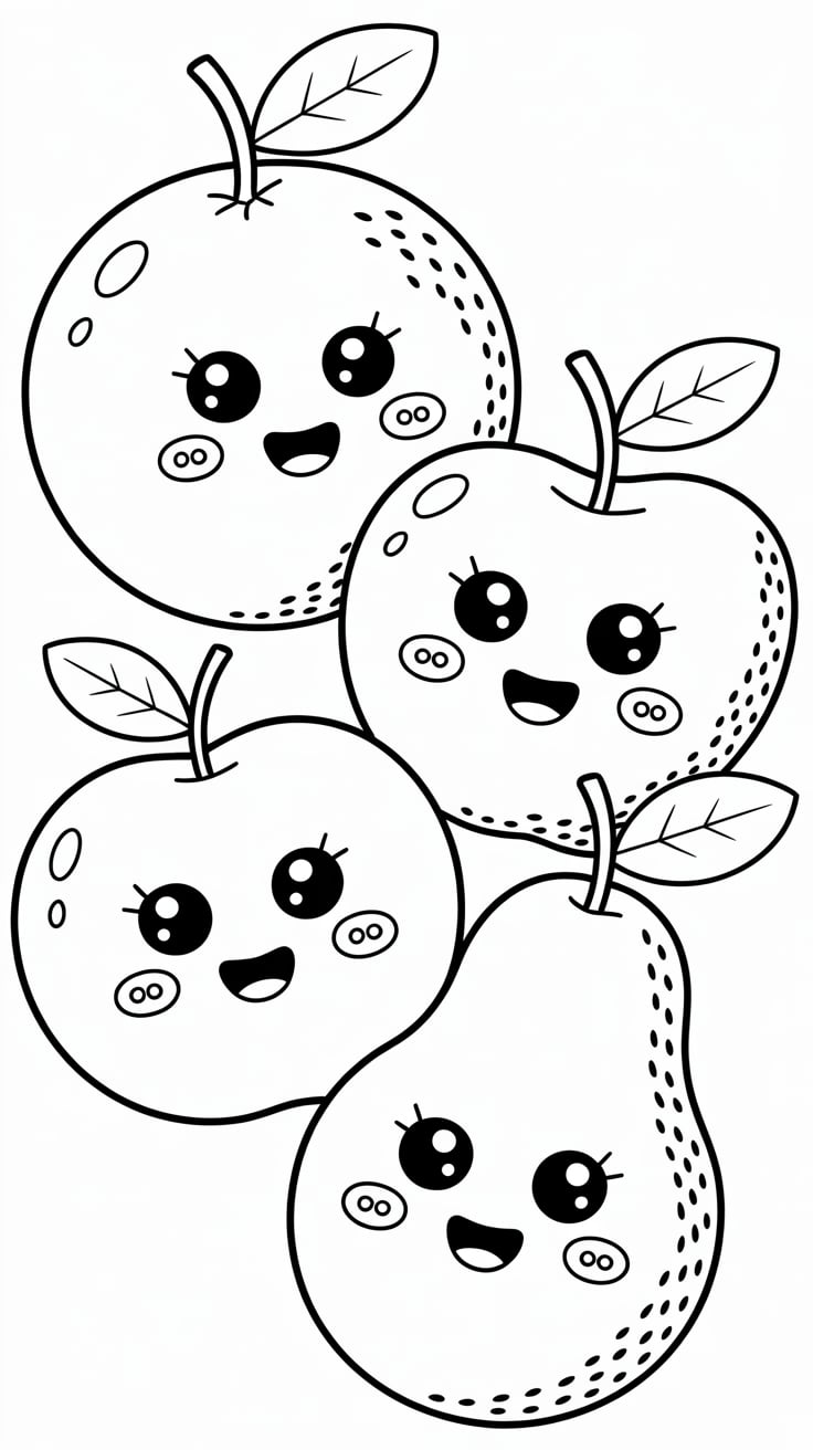 coloring pages of fruit of the spirit
