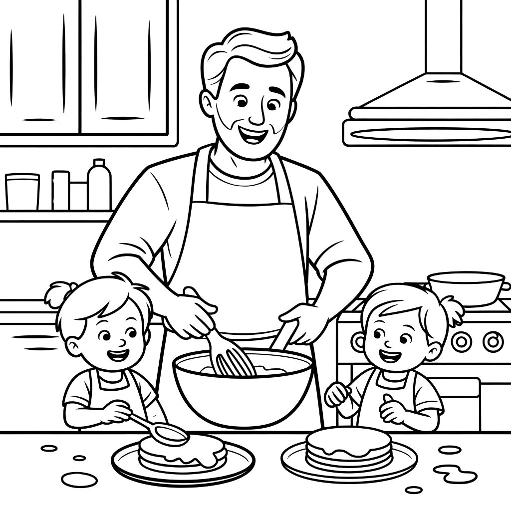 free printable coloring pages for father's day