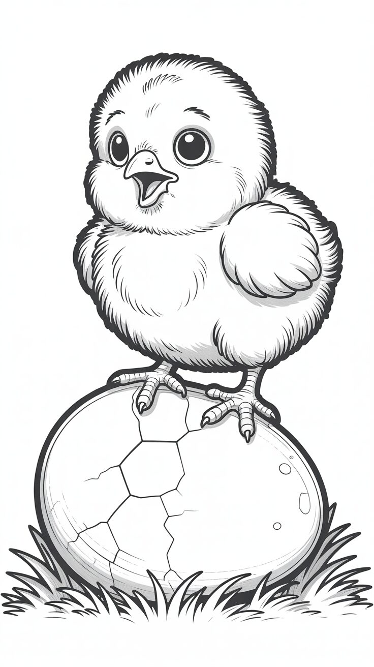 baby chicks coloring sheets