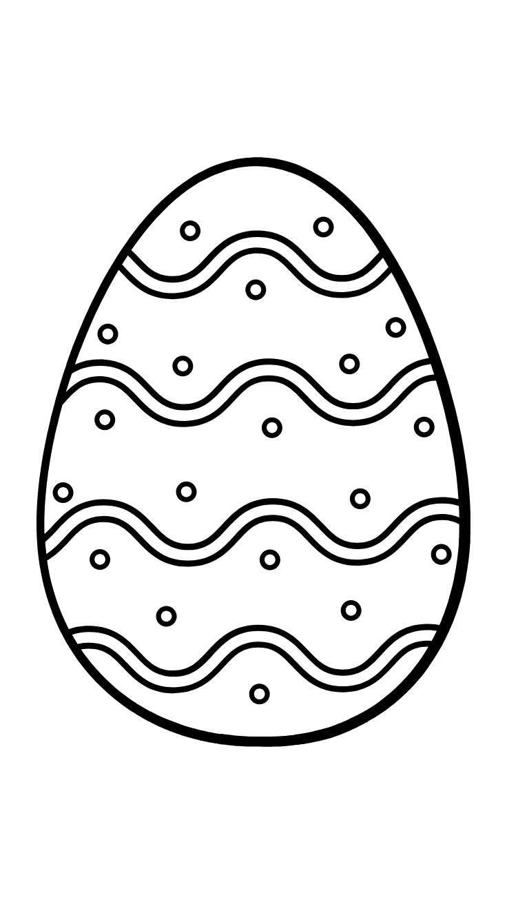 coloring pages eggs