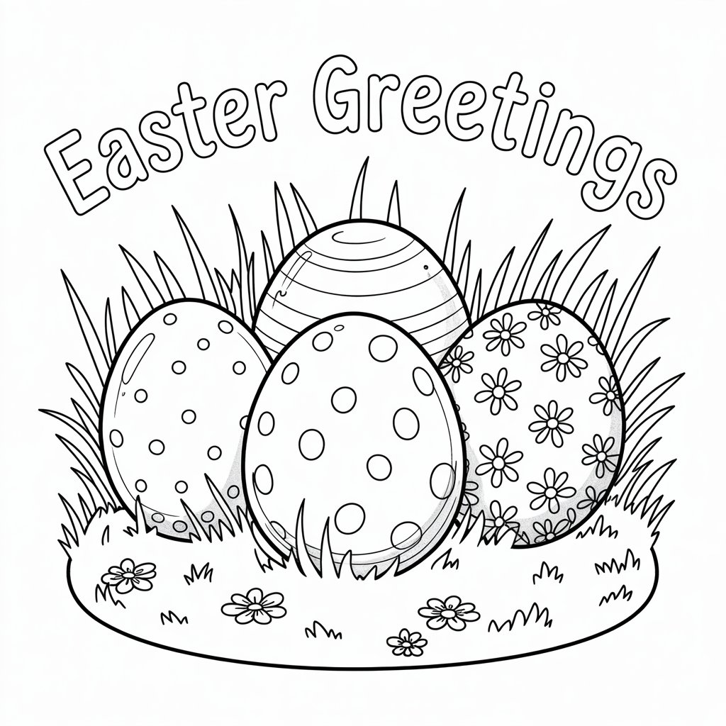 printable egg coloring pages