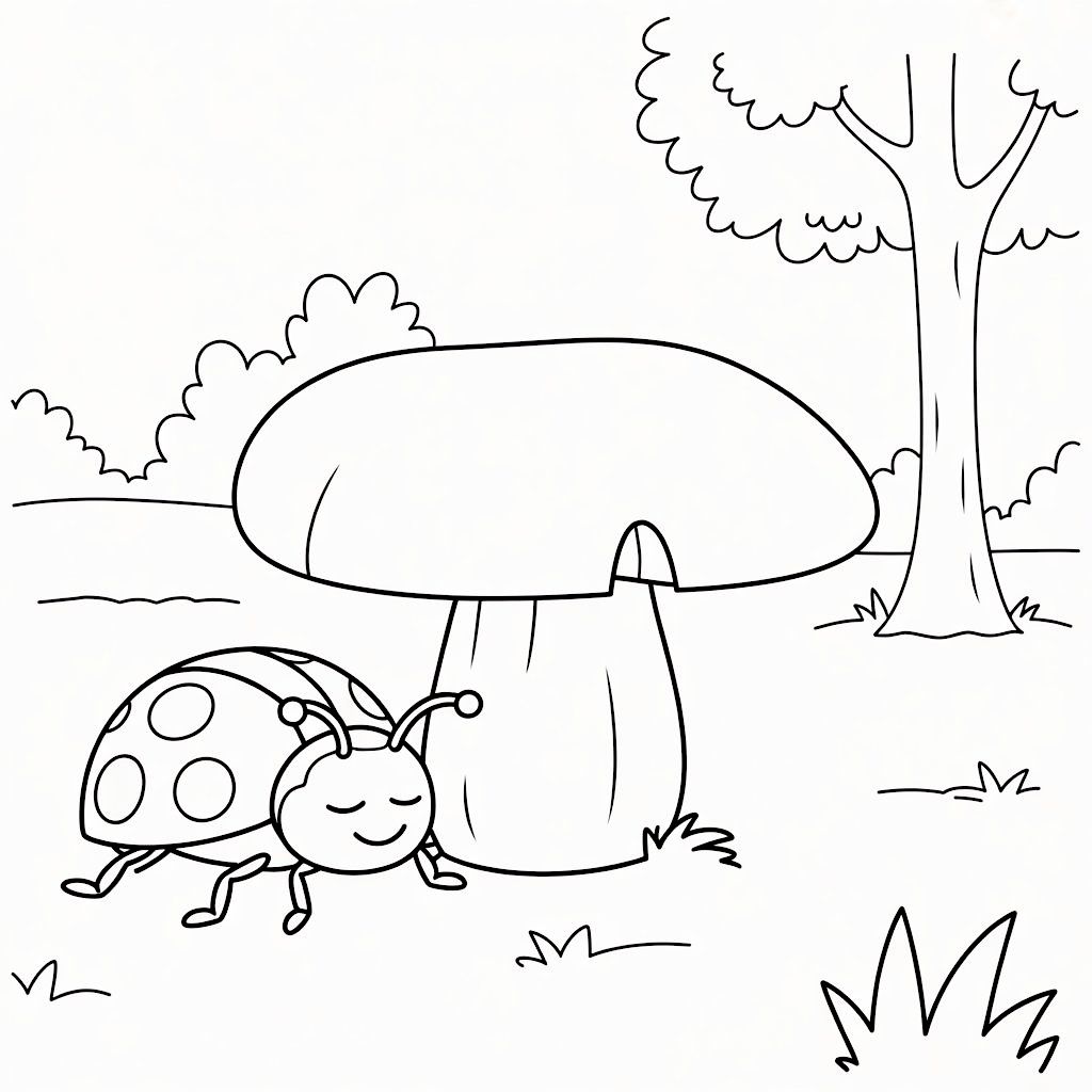 printable ladybug coloring pages