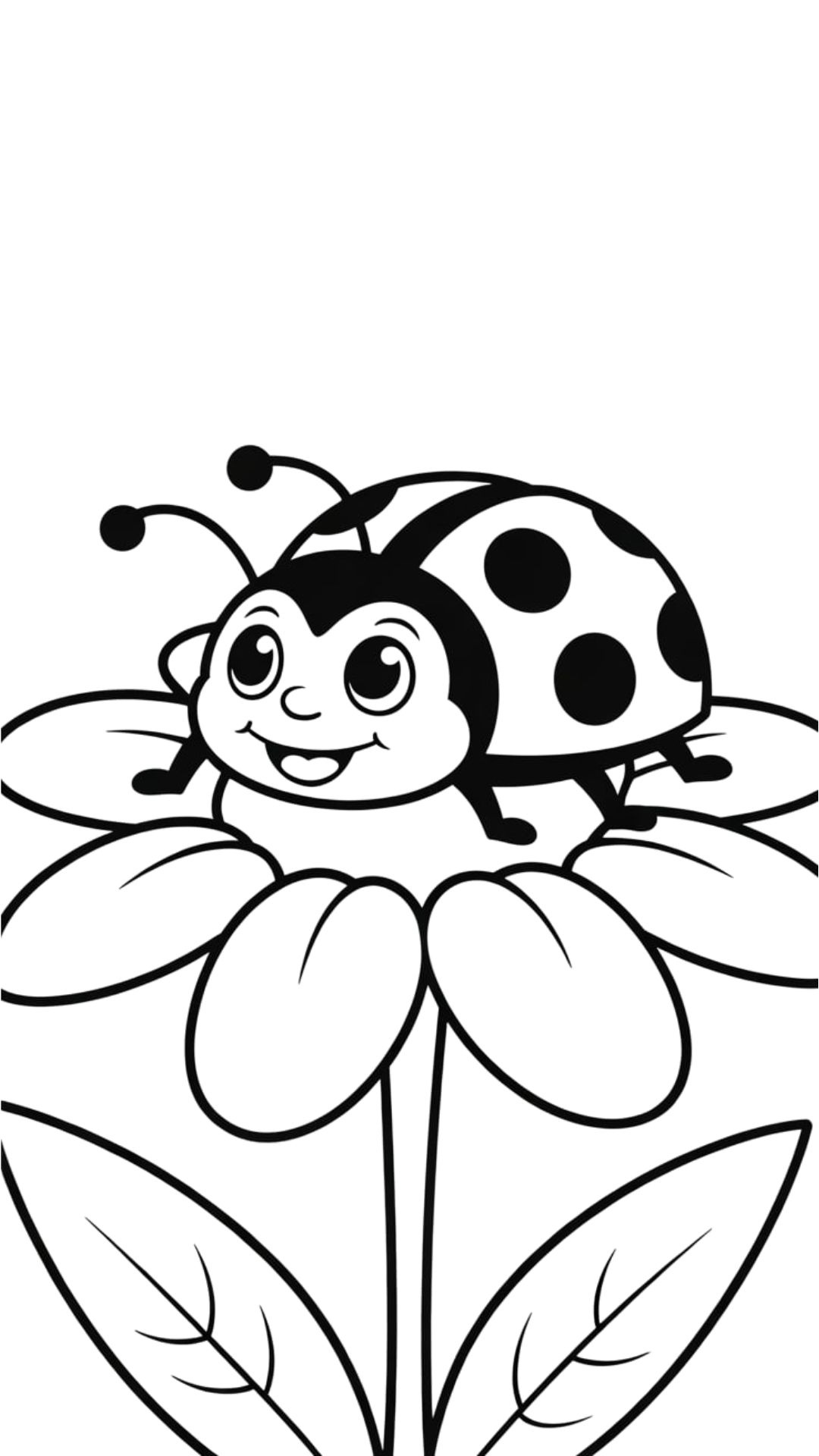 free ladybug coloring pages