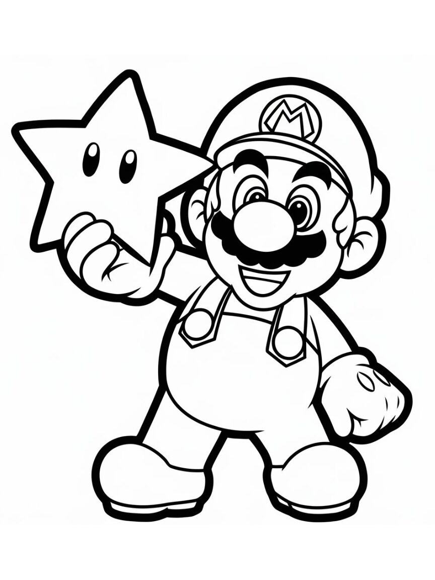 mario color sheets