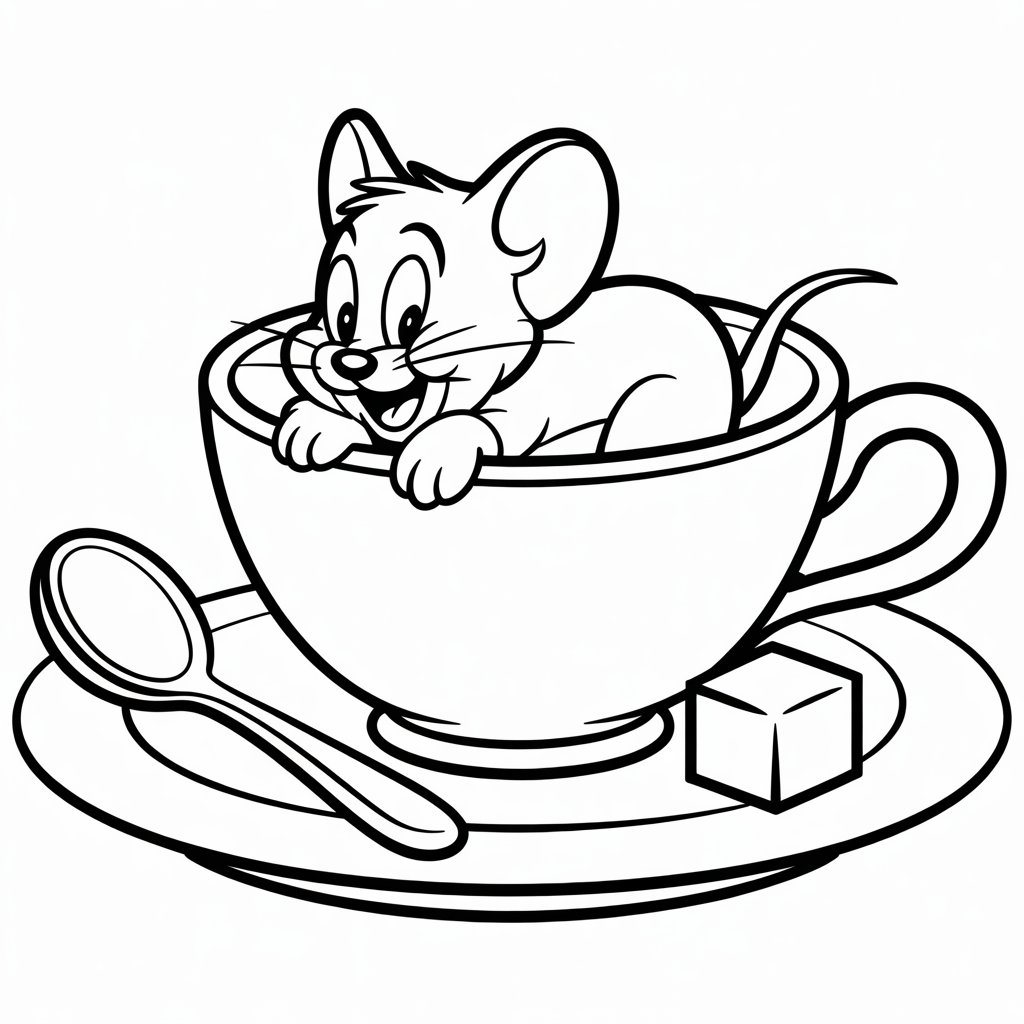 mouse coloring sheets