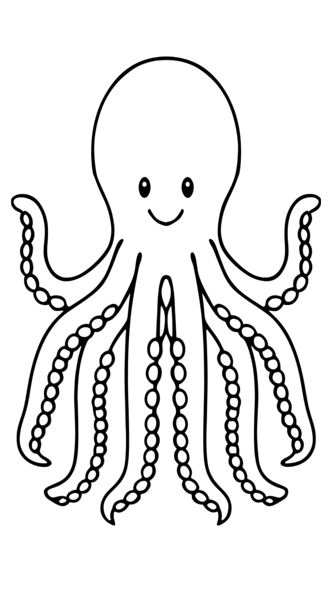 octopus coloring pages printable