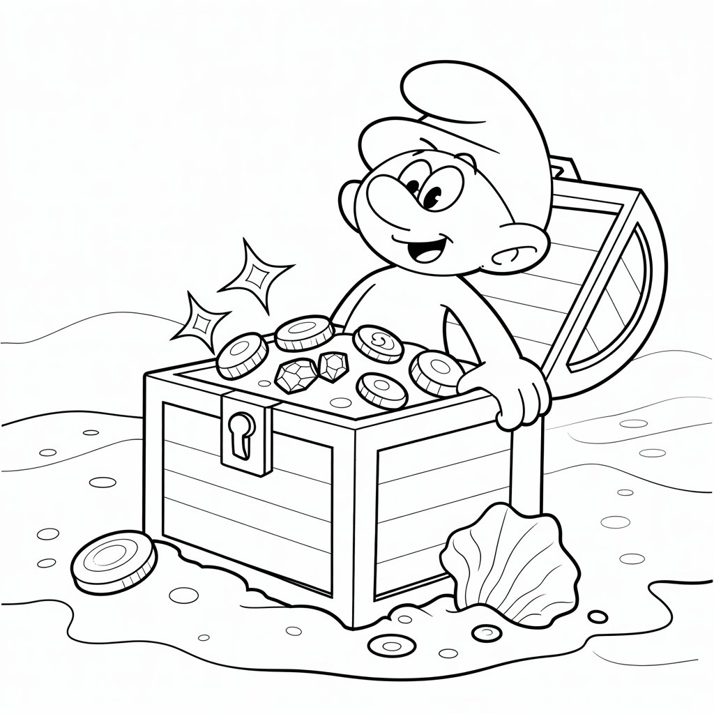 smurfs coloring pages smurfette
