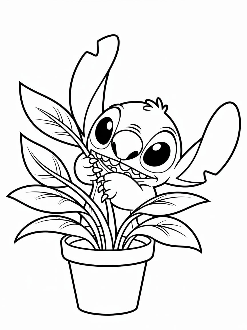 stitch coloring book