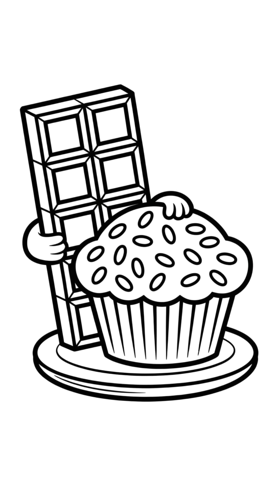 coloring pages of candy