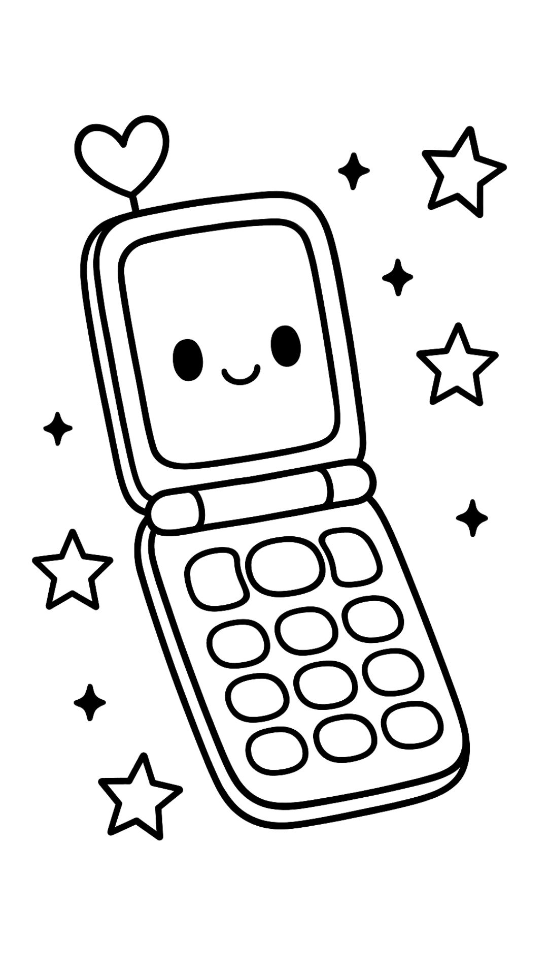 phone coloring page
