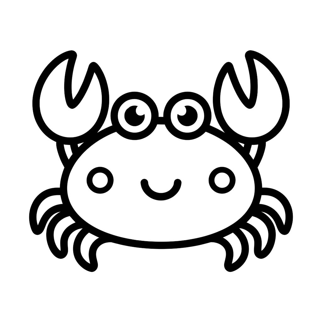 crab coloring pages for adults