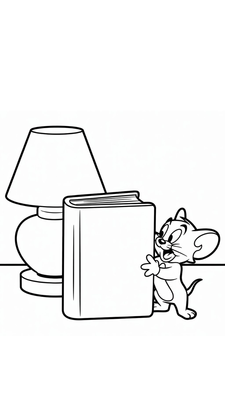 mouse coloring books free